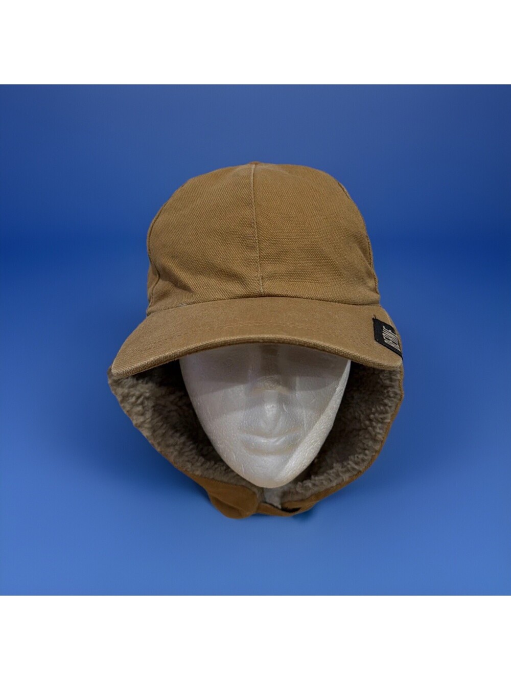 Berne Brown Sherpa Lined Ear Flaps Winter Trapper Woods Hunting Baseball Cap